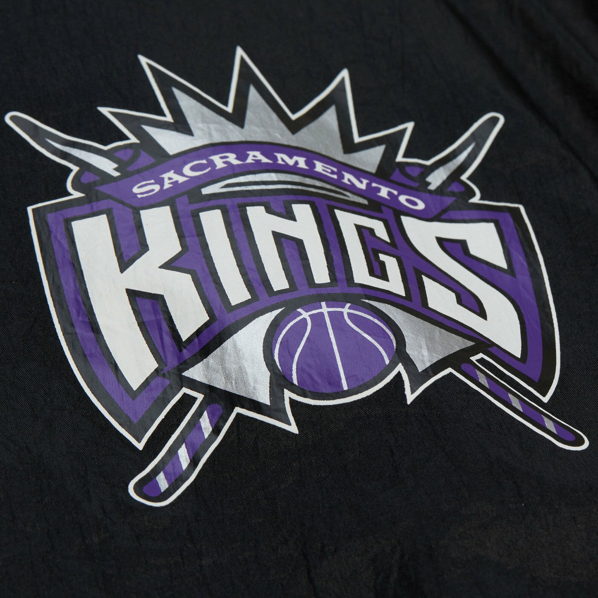 Sacramento Kings Playmaker Full-Zip Hooded Windbreaker Jacket Black - NBA