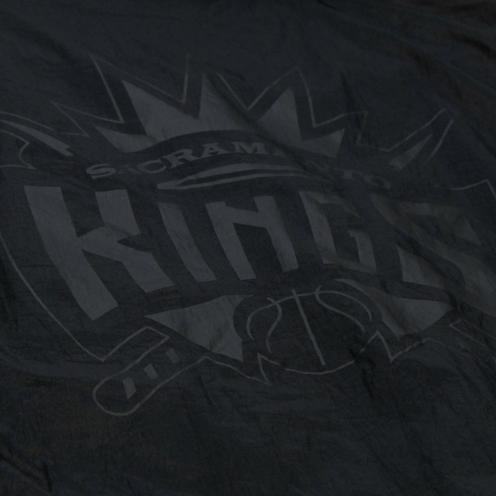 Sacramento Kings Playmaker Full-Zip Hooded Windbreaker Jacket Black - NBA