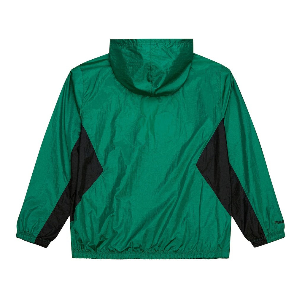Boston Celtics Playmaker Full-Zip Hooded Windbreaker Jacket Kelly Green - NBA