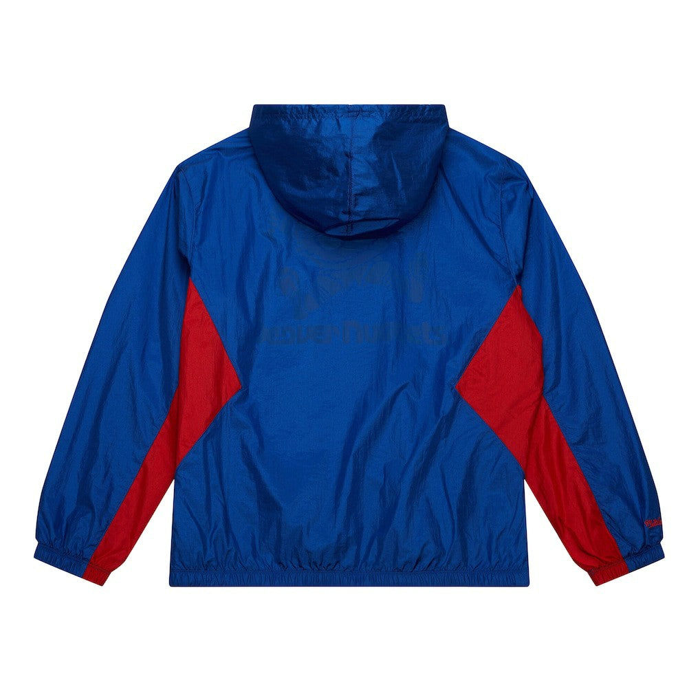 Denver Nuggets Playmaker Full-Zip Hooded Windbreaker Jacket Blue - NBA