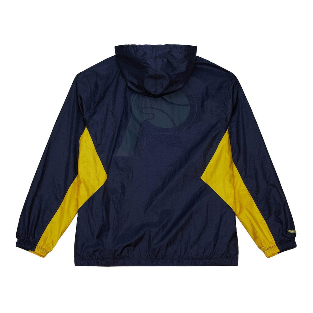 Indiana Pacers Playmaker Full-Zip Hooded Windbreaker Jacket Navy - NBA