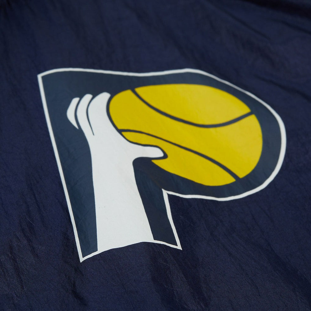 Indiana Pacers Playmaker Full-Zip Hooded Windbreaker Jacket Navy - NBA