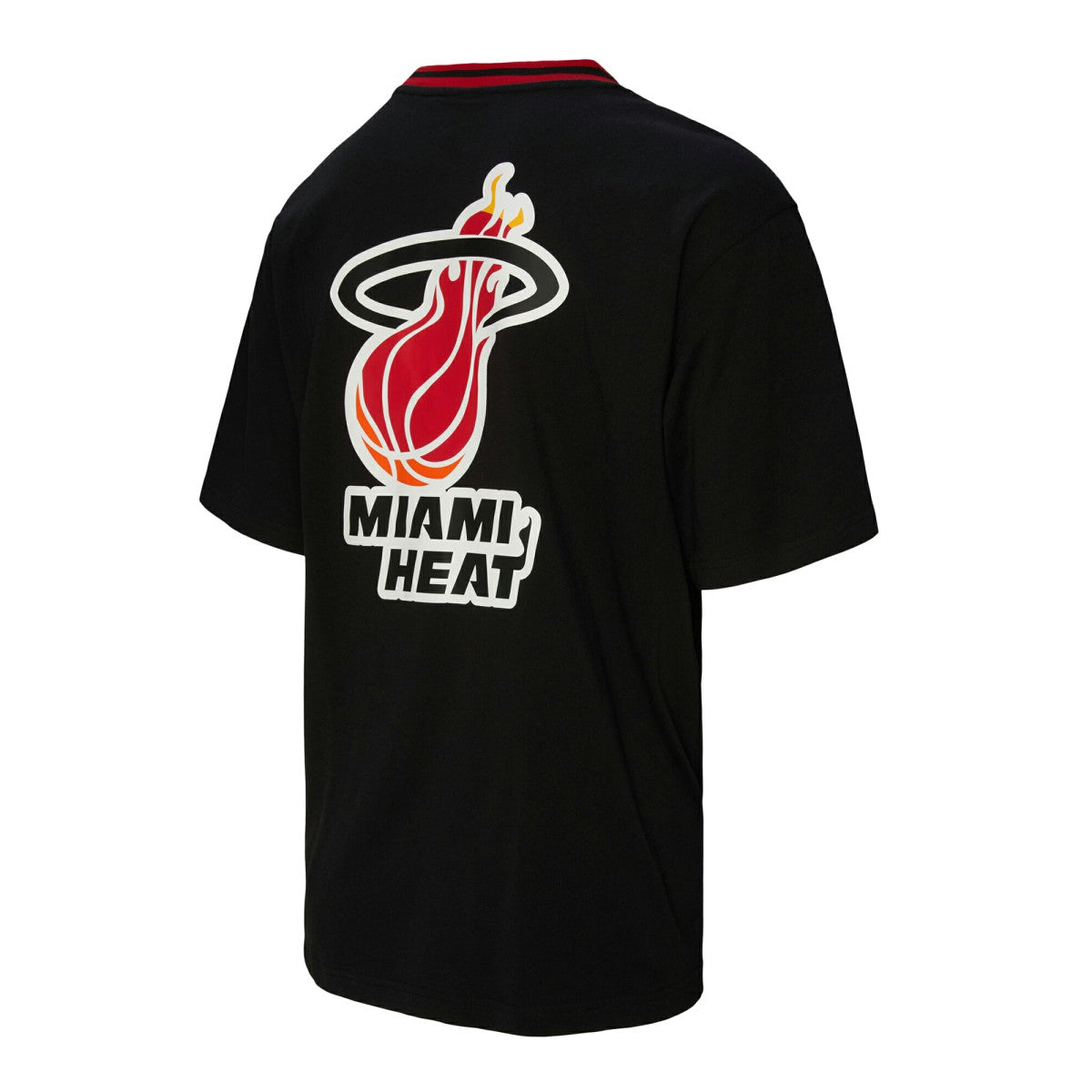 Miami Heat Unisex Playmaker Vintage Logo T-Shirt Black - NBA