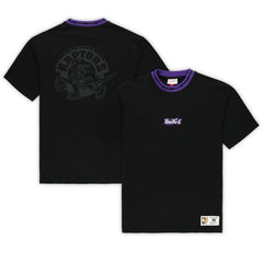 Toronto Raptors Unisex Playmaker Vintage Logo T-Shirt Black - NBA