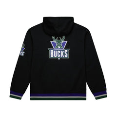 Milwaukee Bucks Unisex Vintage Heavyweight Hoodie Black - NBA
