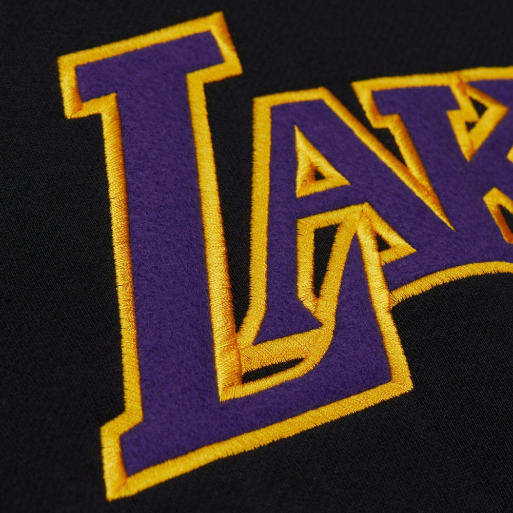 Los Angeles Lakers Unisex Vintage Heavyweight Hoodie Black - NBA