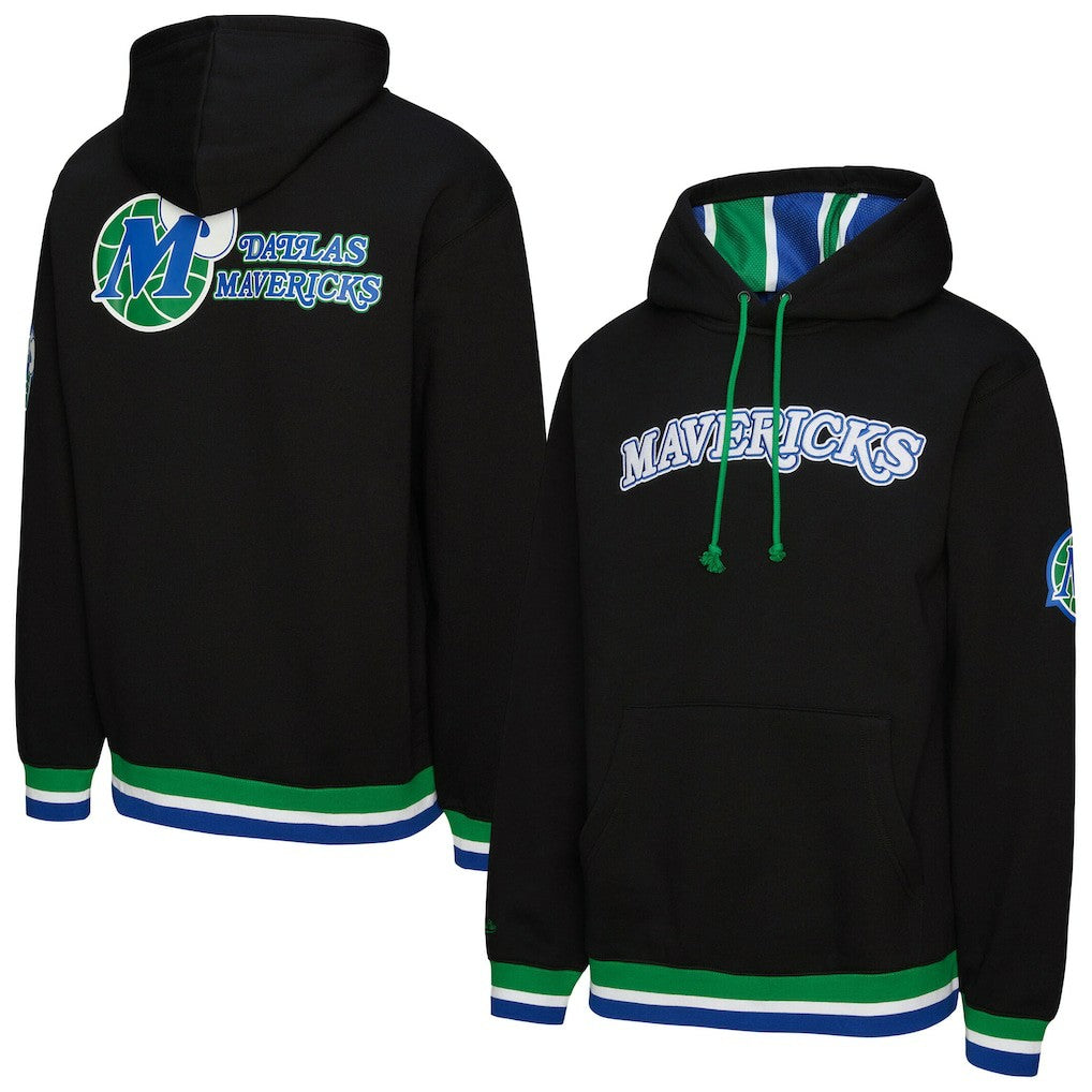 Dallas Mavericks Unisex Vintage Heavyweight Hoodie Black - NBA