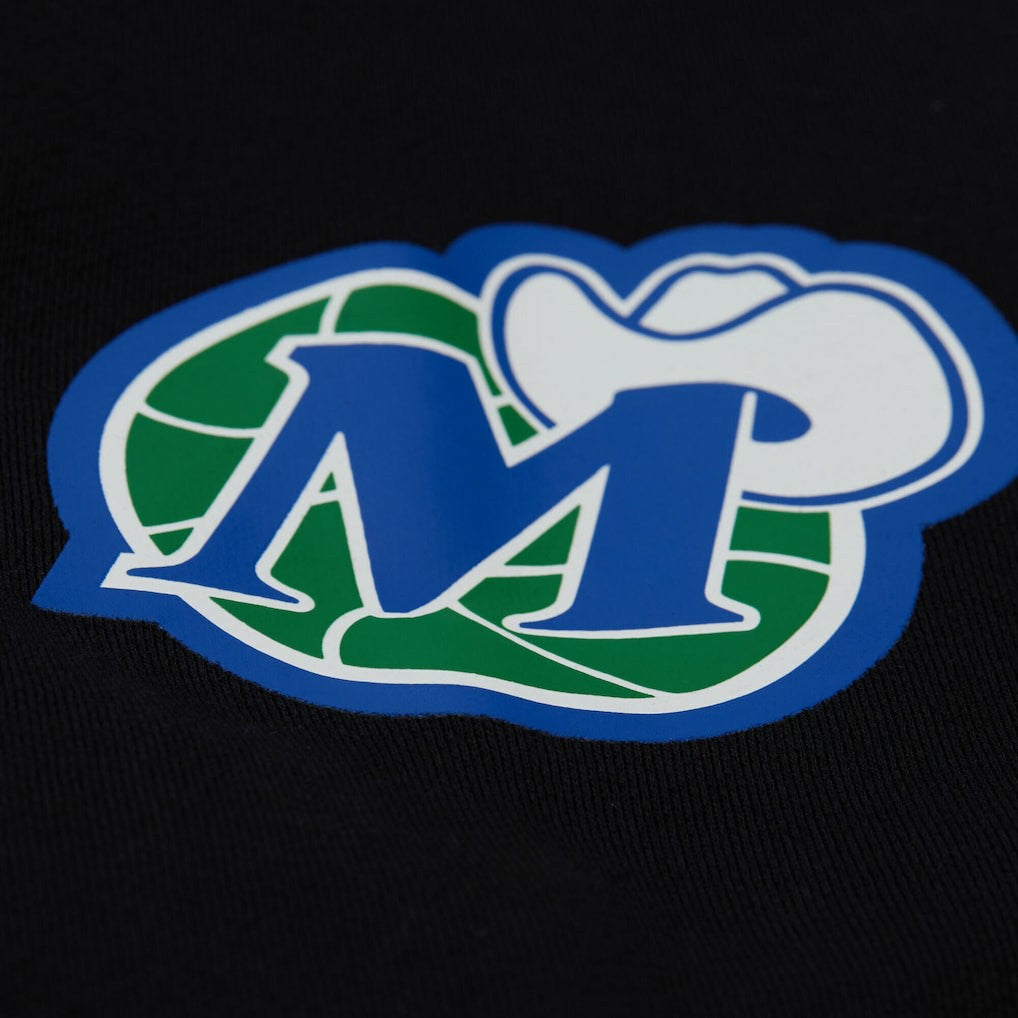 Dallas Mavericks Unisex Vintage Heavyweight Hoodie Black - NBA