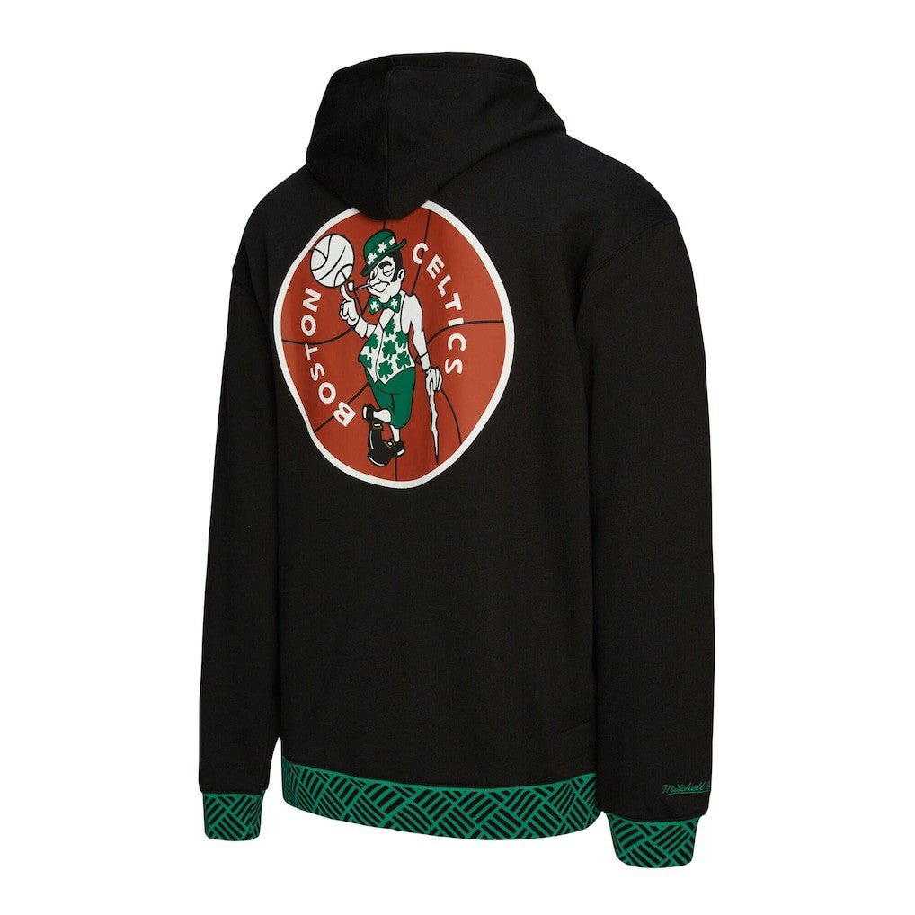 Boston Celtics Unisex Vintage Heavyweight Hoodie Black - NBA