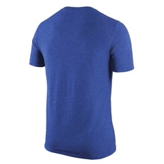 New York Knicks Tri-Blend T-Shirt Heather Royal - NBA