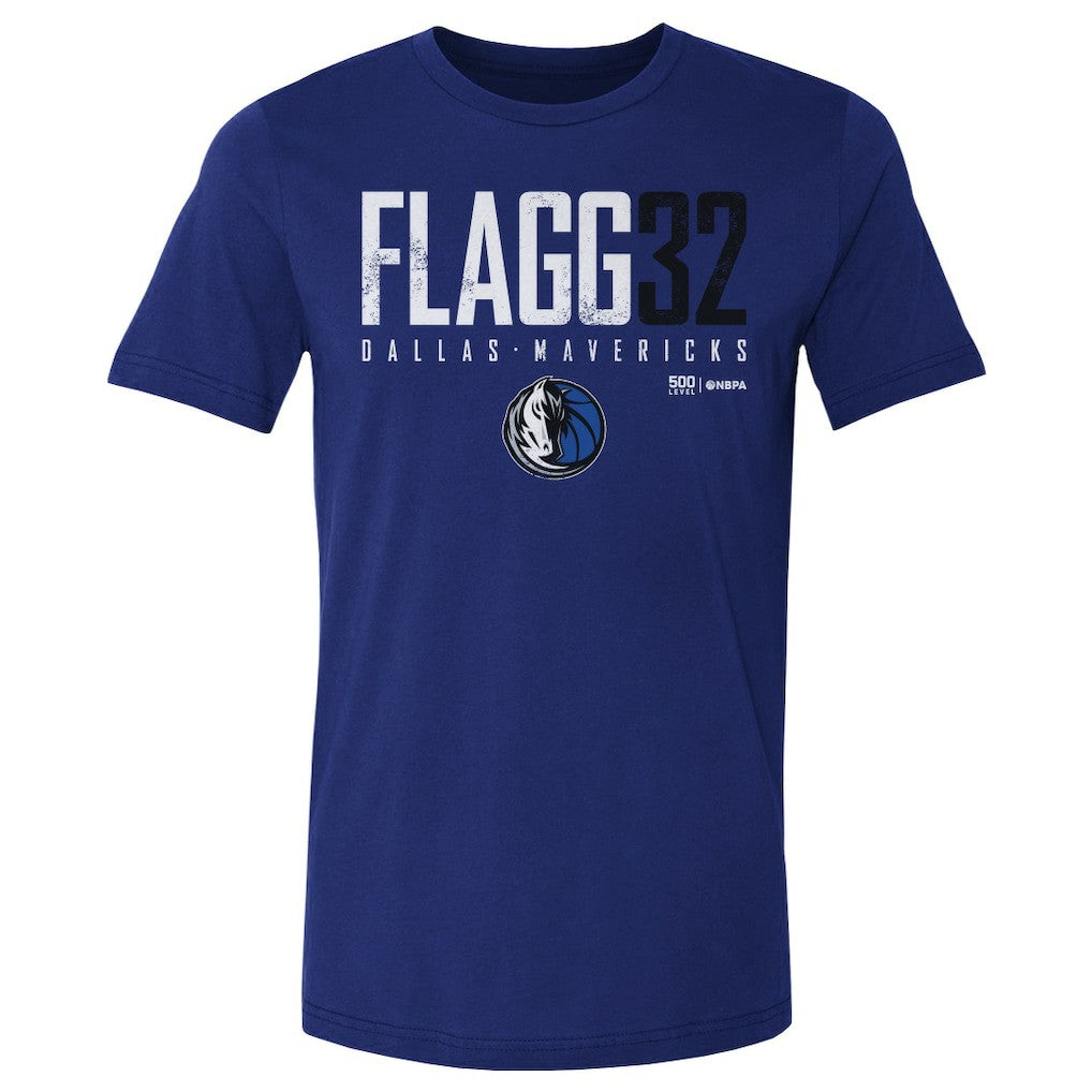 Cooper Flagg Dallas Mavericks 500 Level Elite T-Shirt Blue - NBA