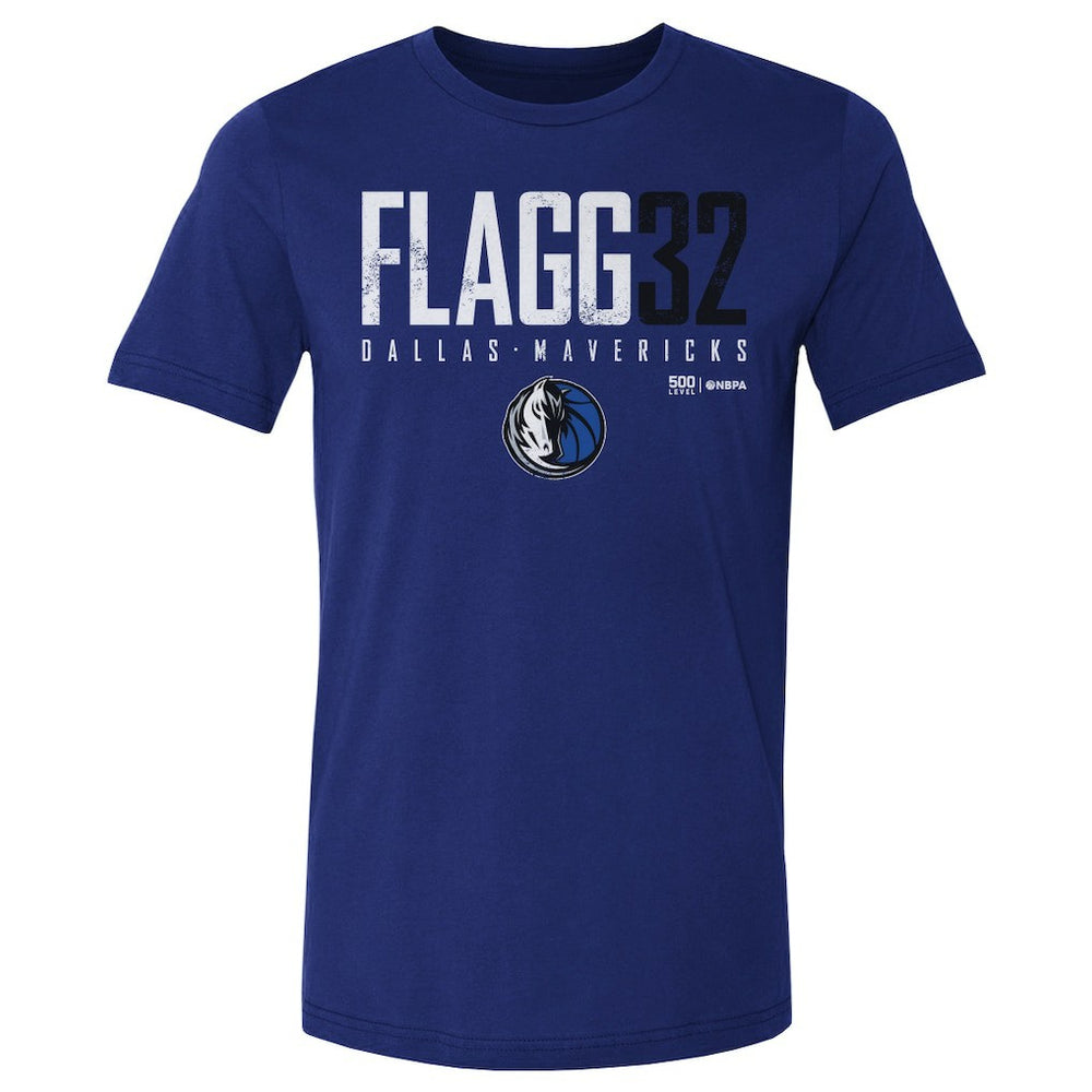 Cooper Flagg Dallas Mavericks 500 Level Elite T-Shirt Blue - NBA