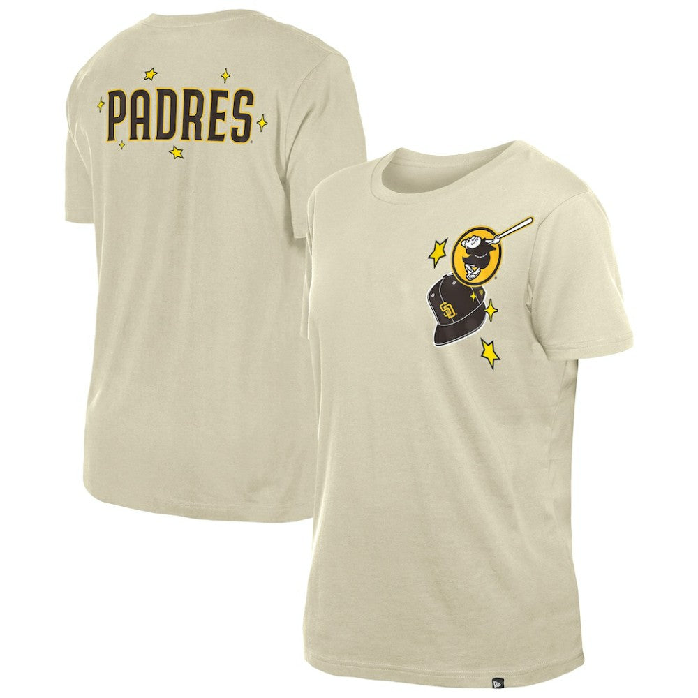 San Diego Padres New Era Women's Stars & Cap T-Shirt - MLB