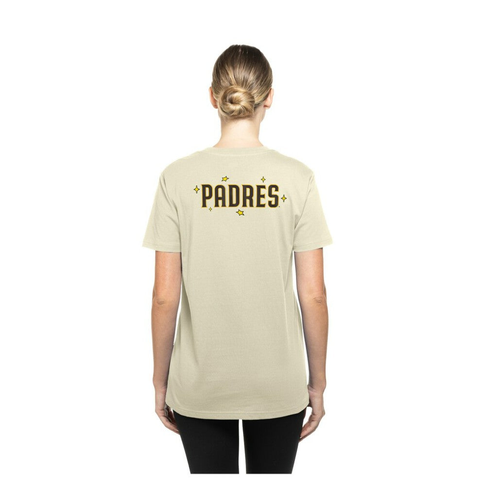 San Diego Padres New Era Women's Stars & Cap T-Shirt - MLB