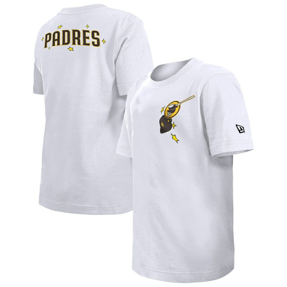 San Diego Padres New Era Youth Stars & Cap T-Shirt - MLB