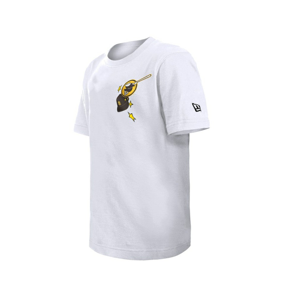 San Diego Padres New Era Youth Stars & Cap T-Shirt - MLB