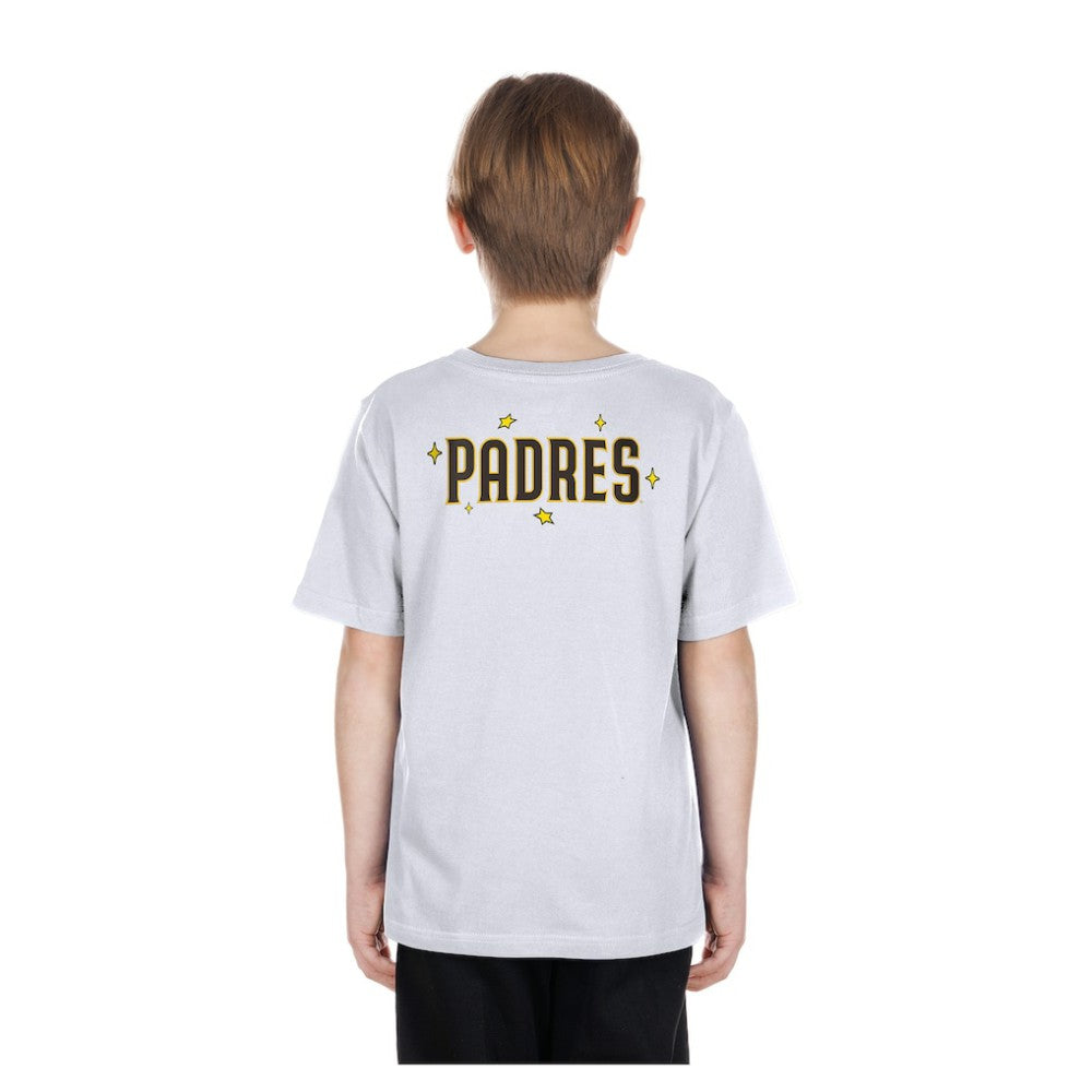 San Diego Padres New Era Youth Stars & Cap T-Shirt - MLB