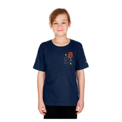 Detroit Tigers New Era Youth Stars & Cap T-Shirt - MLB