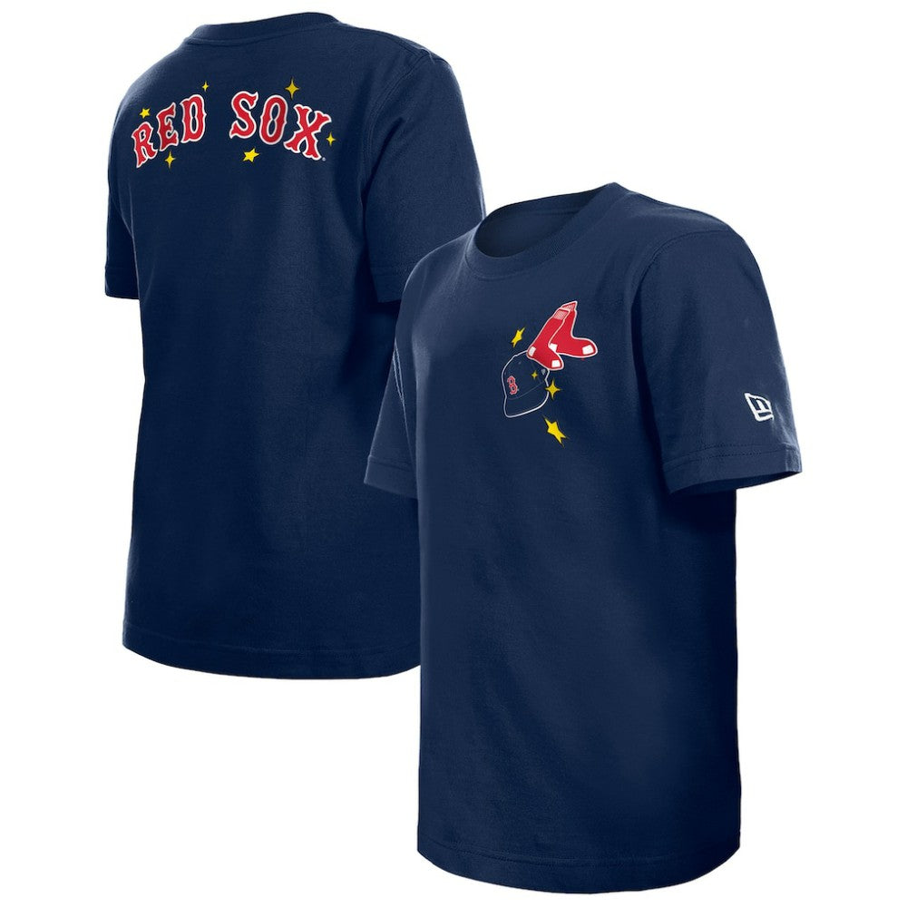 Boston Red Sox New Era Youth Stars & Cap T-Shirt - MLB