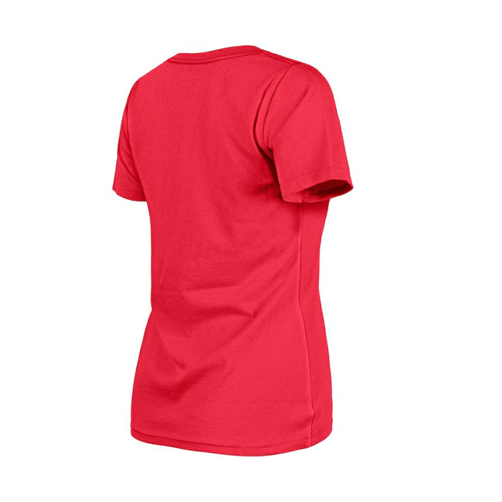 Philadelphia Phillies New Era Women's Little Miss 2 V-Neck T-Shirt - MLB