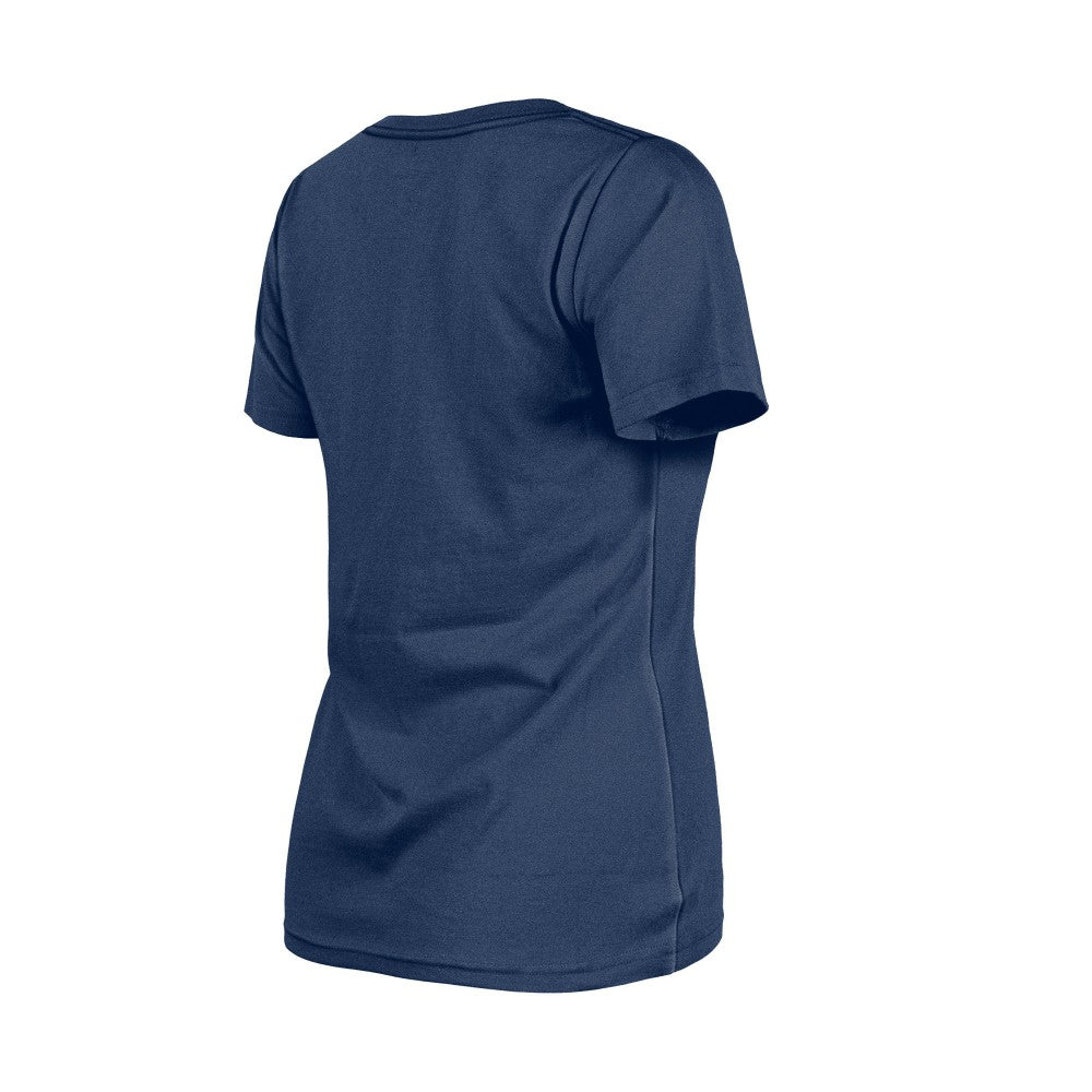 Milwaukee Brewers New Era Women's Little Miss 2 V-Neck T-Shirt - MLB
