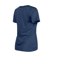 Milwaukee Brewers New Era Women's Little Miss 2 V-Neck T-Shirt - MLB