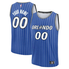 Orlando Magic Youth Fast Break Replica Custom Jersey Icon Edition Blue - NBA