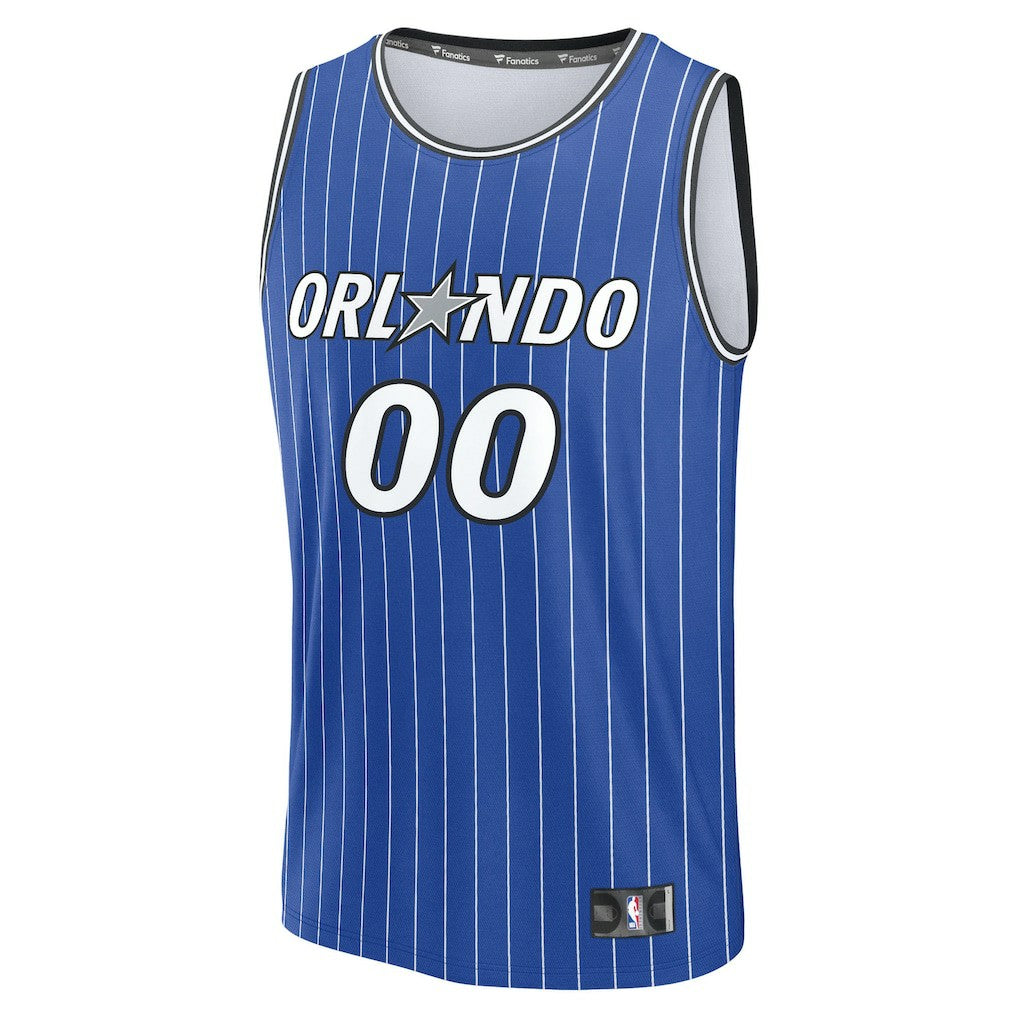 Orlando Magic Youth Fast Break Replica Custom Jersey Icon Edition Blue - NBA