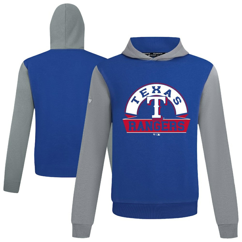 Texas Rangers Levelwear Throwback Ultimate Banner Arch Hoodie - MLB