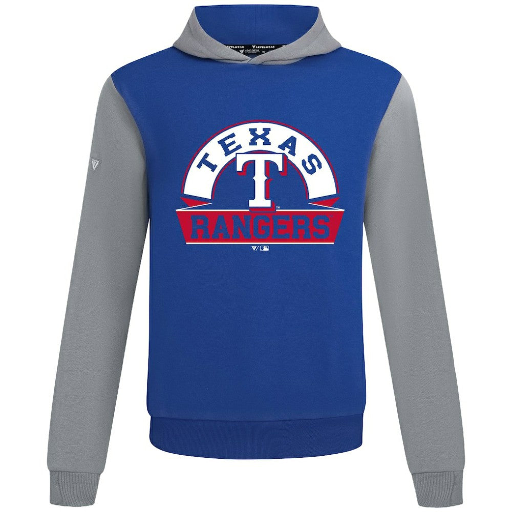 Texas Rangers Levelwear Throwback Ultimate Banner Arch Hoodie - MLB