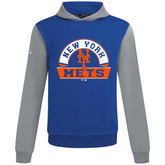 New York Mets Levelwear Throwback Ultimate Banner Arch Hoodie - MLB