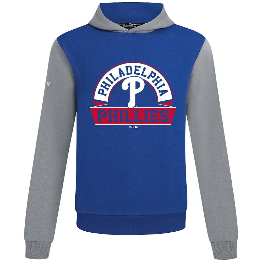 Philadelphia Phillies Levelwear Throwback Ultimate Banner Arch Hoodie - MLB