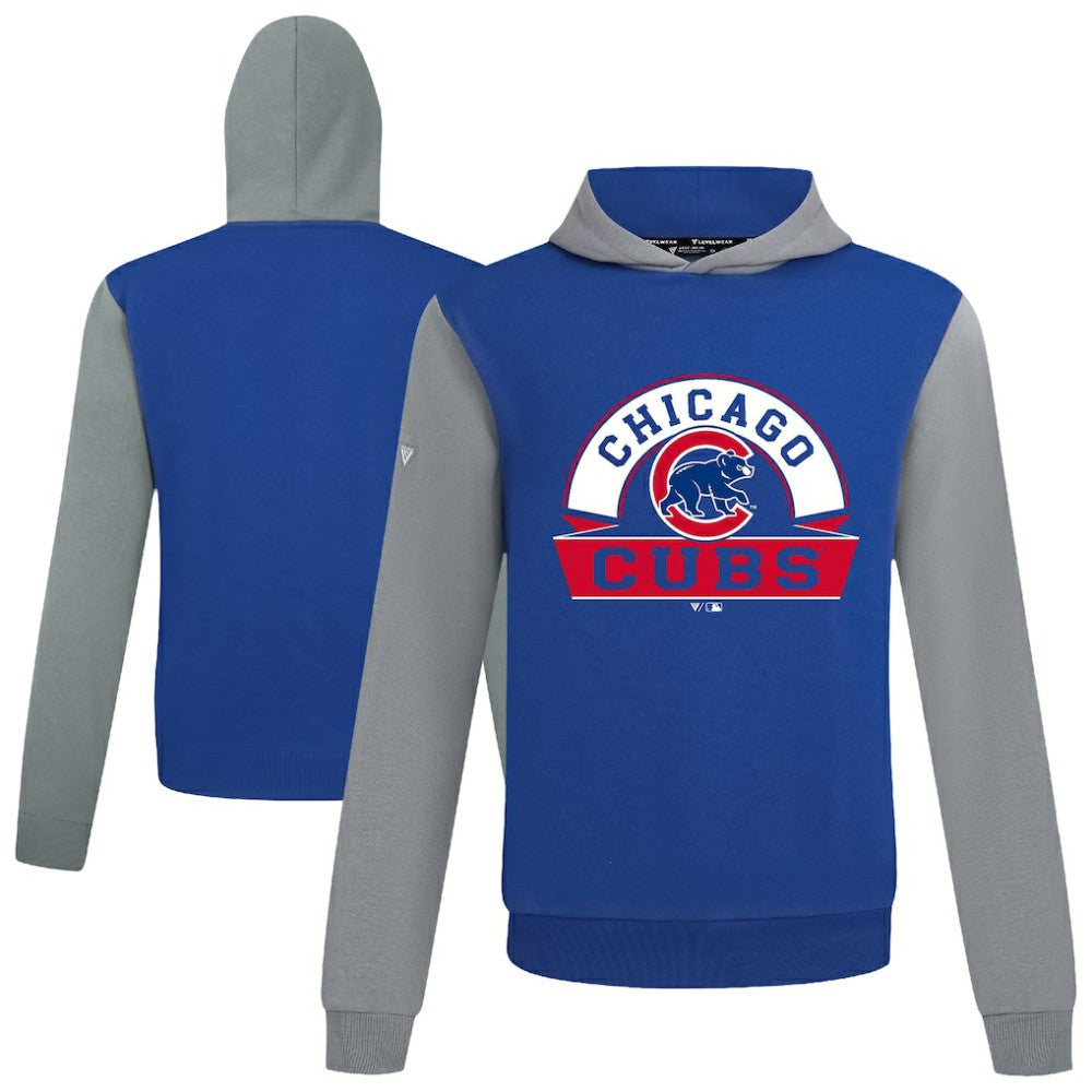 Chicago Cubs Levelwear Throwback Ultimate Banner Arch Hoodie - MLB