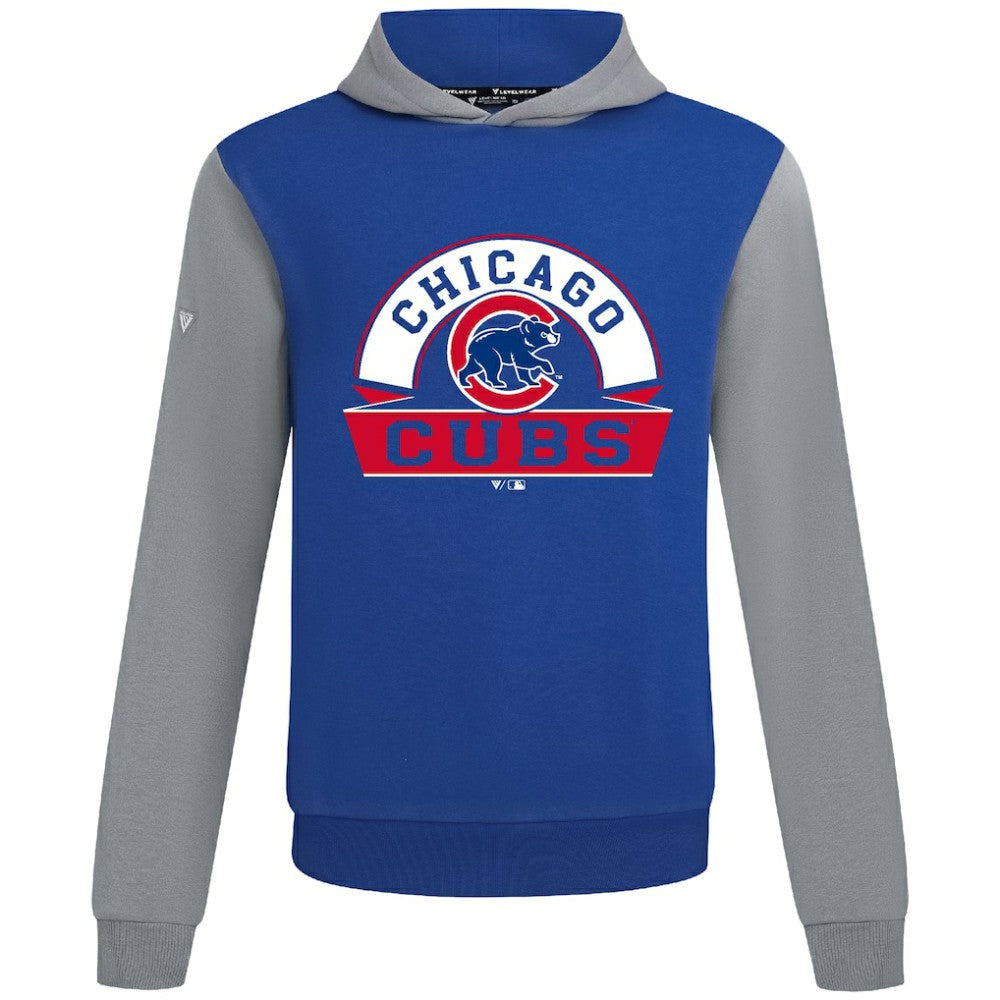 Chicago Cubs Levelwear Throwback Ultimate Banner Arch Hoodie - MLB