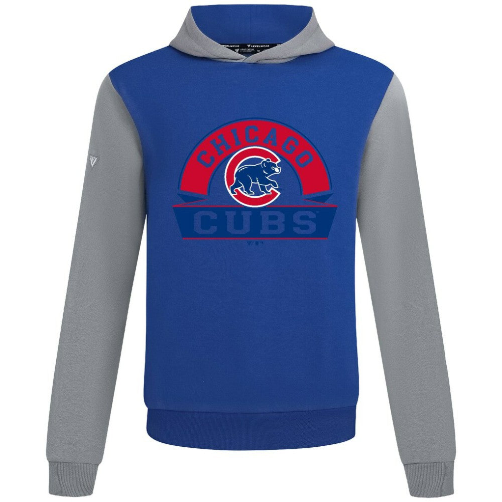 Chicago Cubs Levelwear Throwback Ultimate Banner Arch Hoodie - MLB