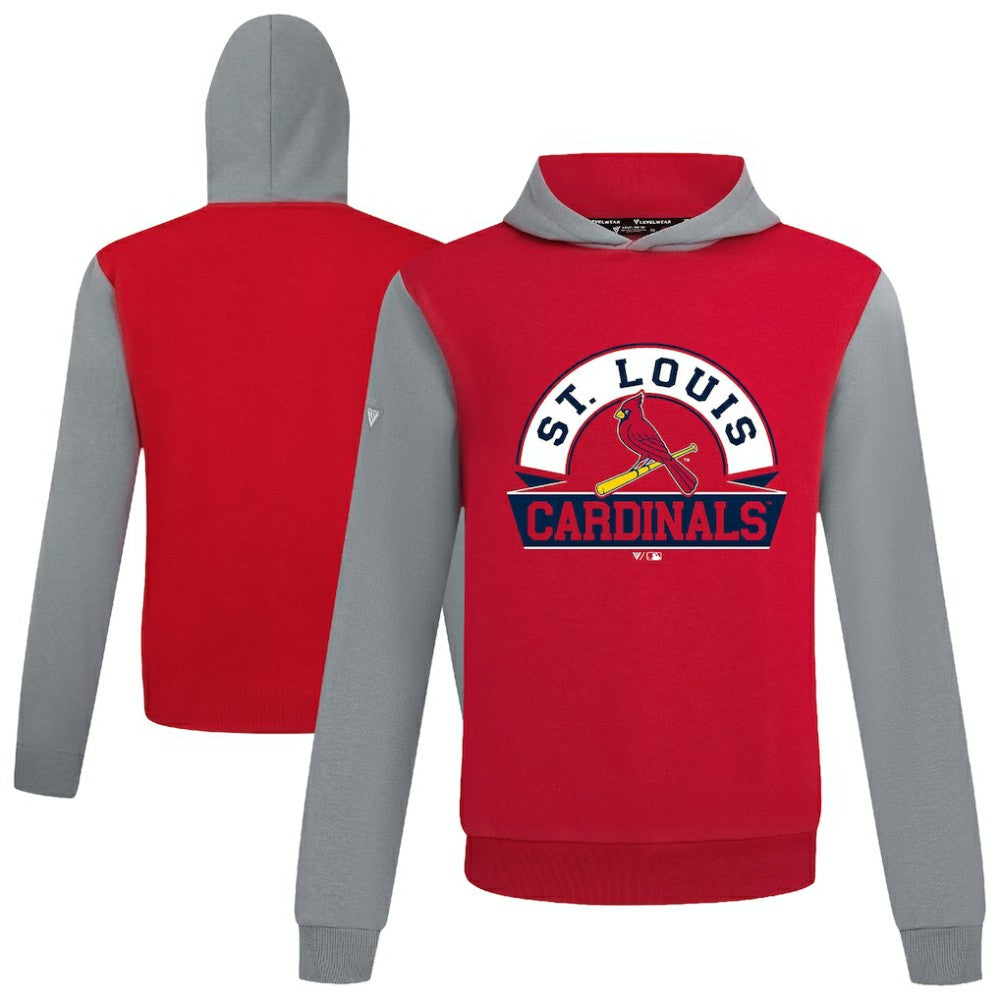 St. Louis Cardinals Levelwear Throwback Ultimate Banner Arch Hoodie - MLB