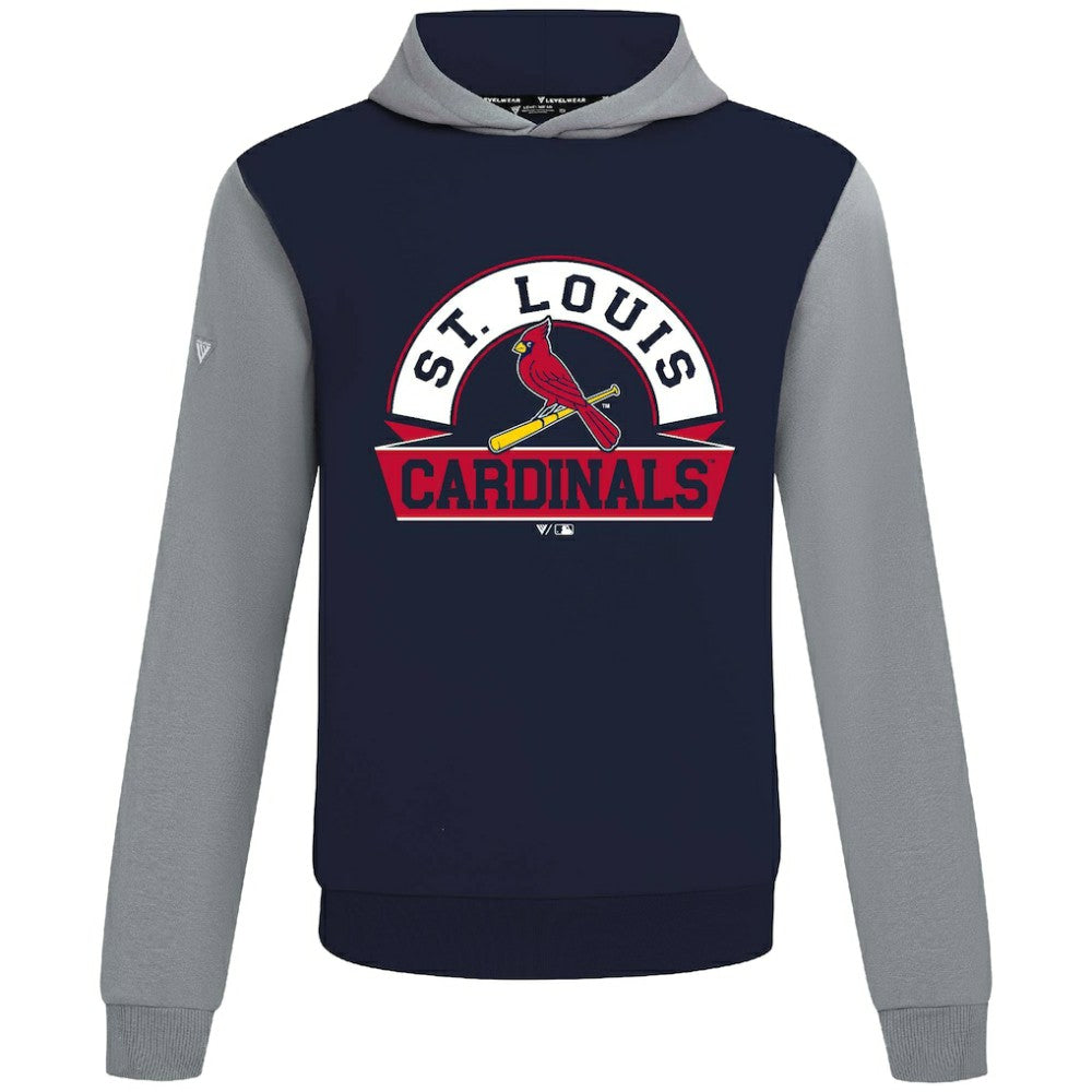 St. Louis Cardinals Levelwear Throwback Ultimate Banner Arch Hoodie - MLB