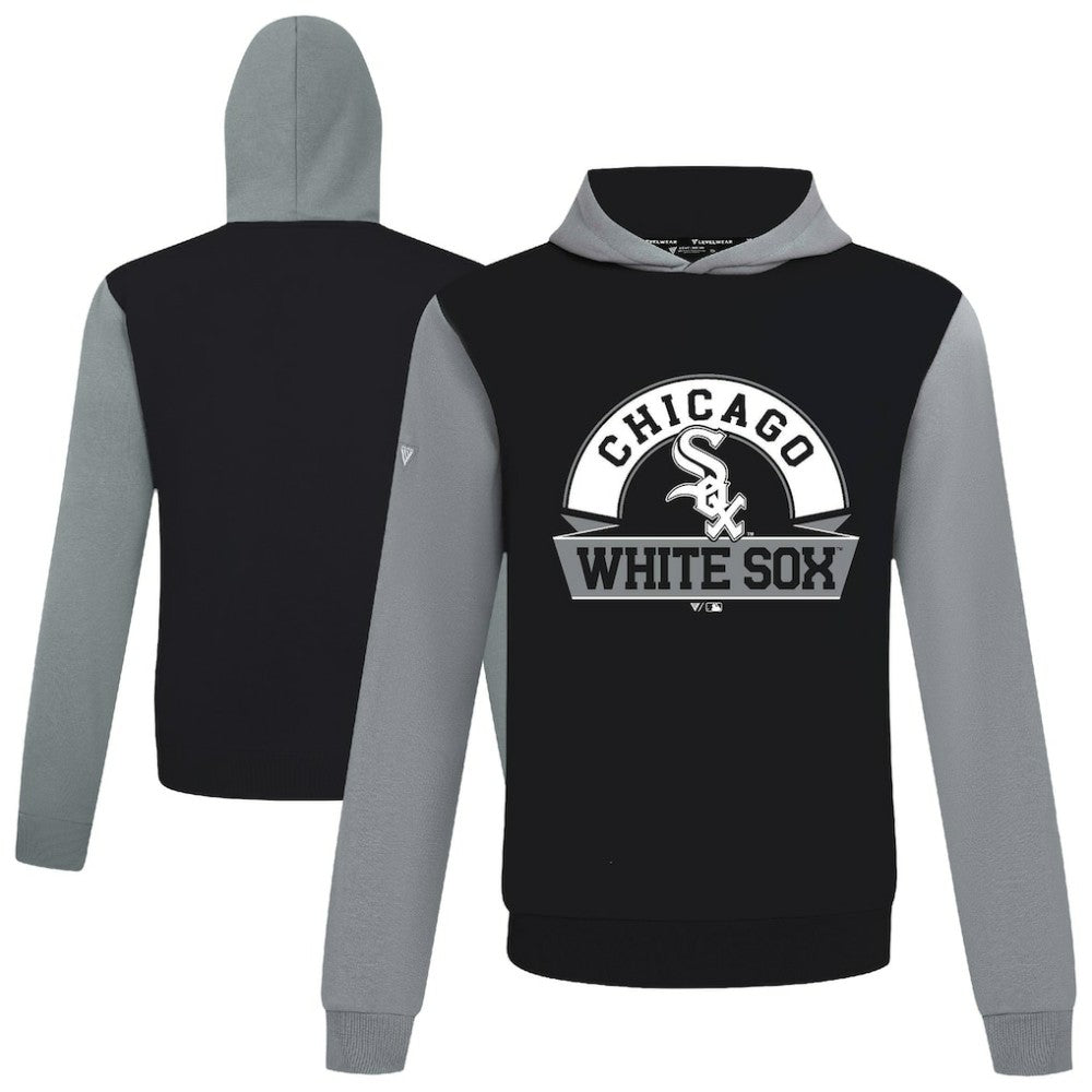 Chicago White Sox Levelwear Throwback Ultimate Banner Arch Hoodie - MLB