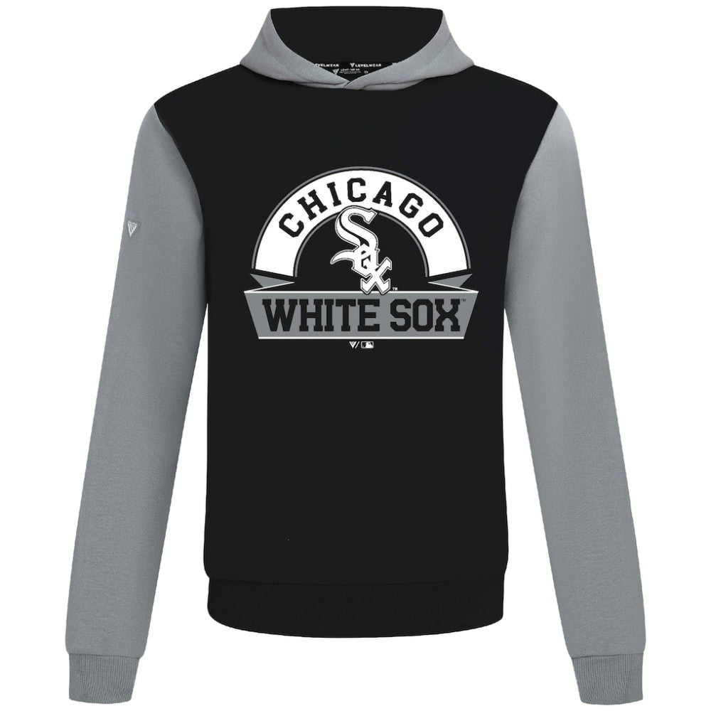 Chicago White Sox Levelwear Throwback Ultimate Banner Arch Hoodie - MLB