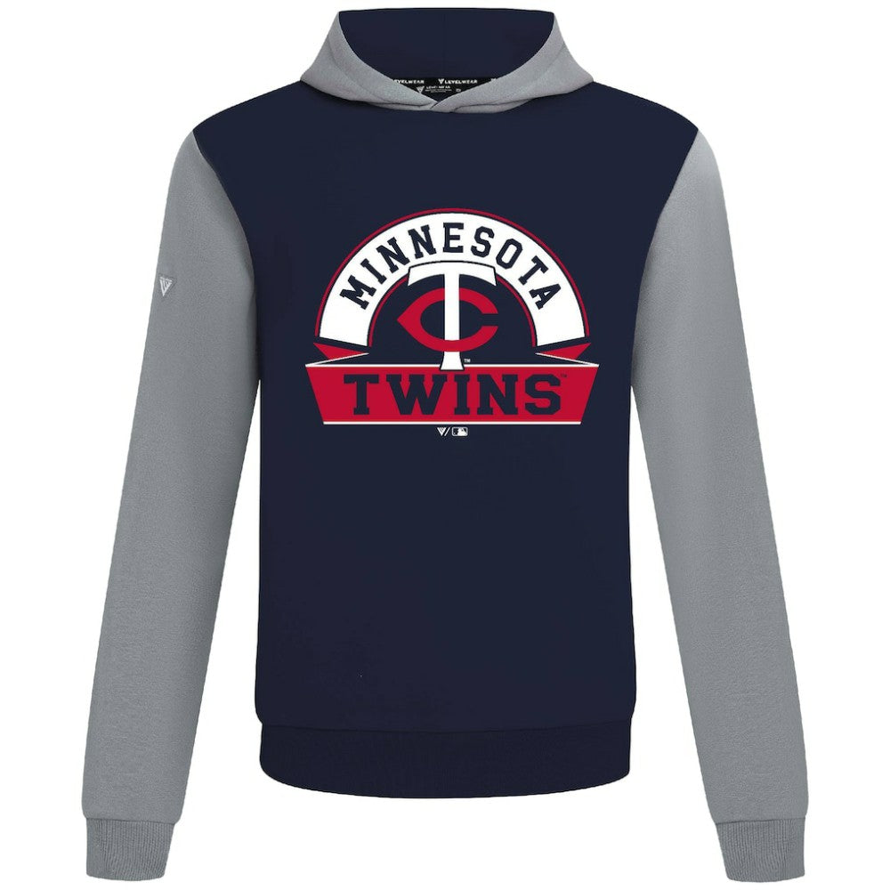 Minnesota Twins Levelwear Throwback Ultimate Banner Arch Hoodie - MLB