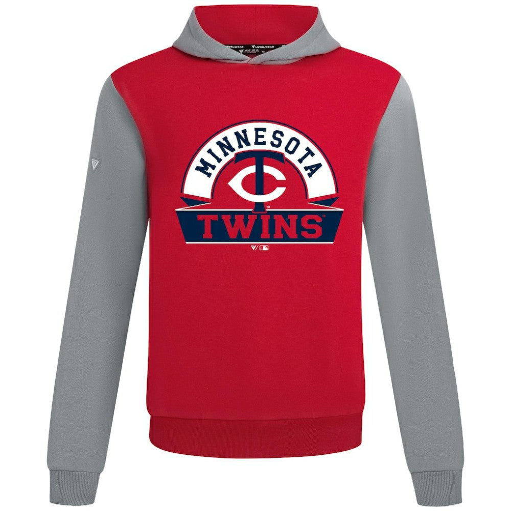 Minnesota Twins Levelwear Throwback Ultimate Banner Arch Hoodie - MLB