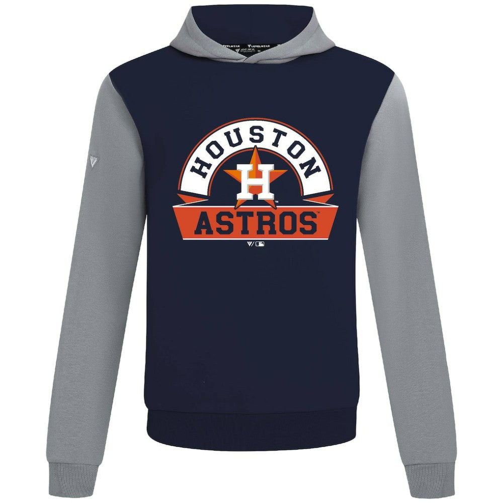 Houston Astros Levelwear Throwback Ultimate Banner Arch Hoodie - MLB