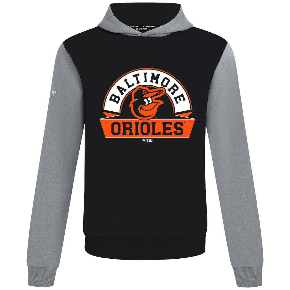 Baltimore Orioles Levelwear Throwback Ultimate Banner Arch Hoodie - MLB