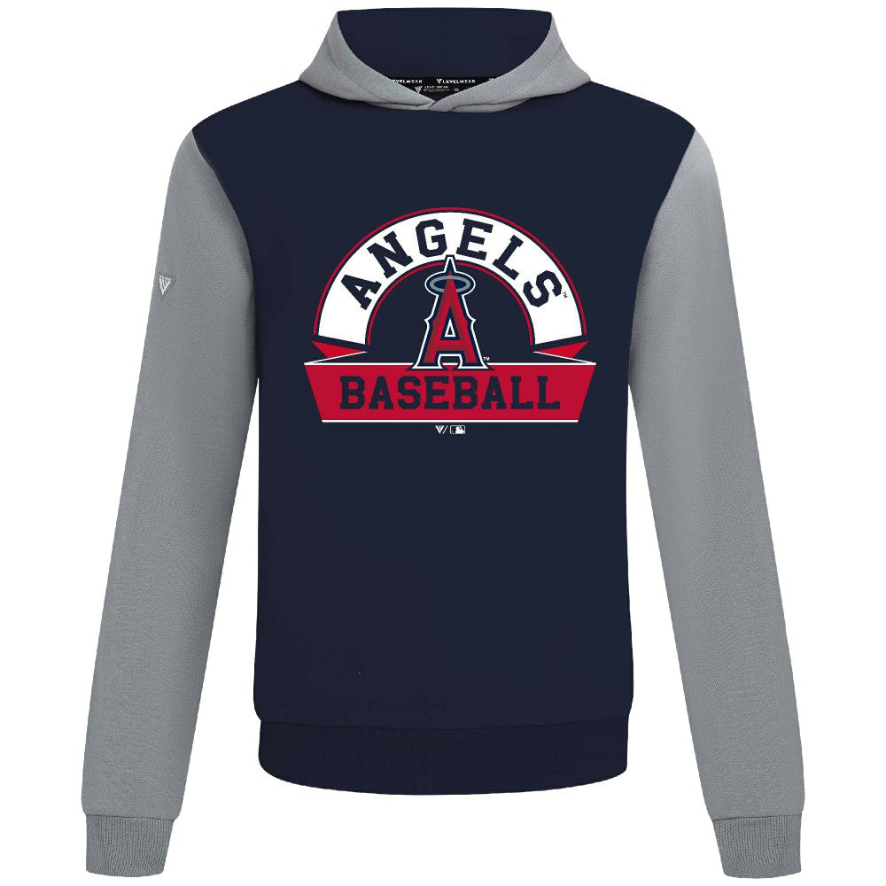 Los Angeles Angels Levelwear Throwback Ultimate Banner Arch Hoodie - MLB