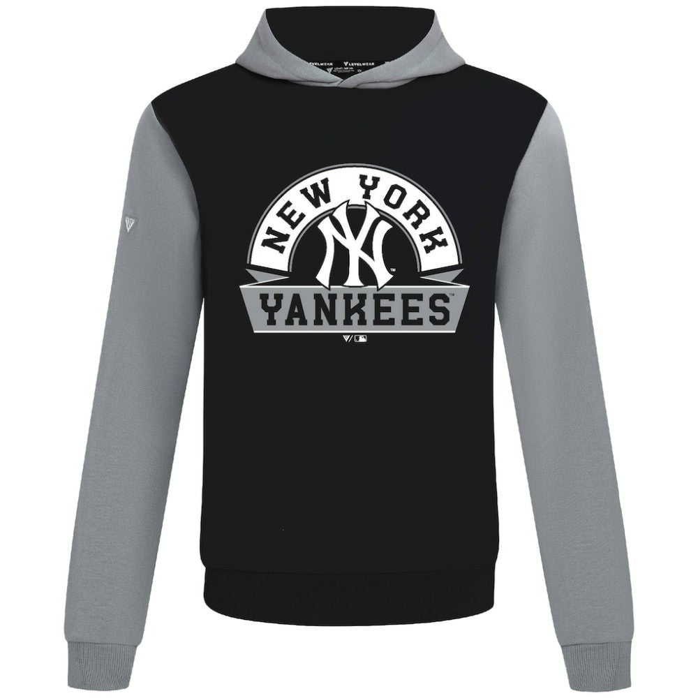 New York Yankees Levelwear Throwback Ultimate Banner Arch Hoodie - MLB