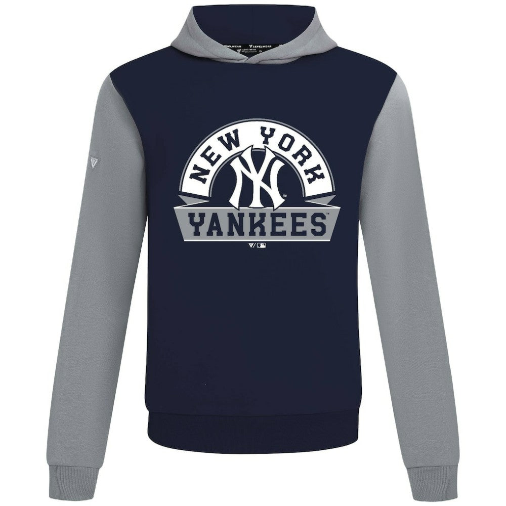 New York Yankees Levelwear Throwback Ultimate Banner Arch Hoodie - MLB
