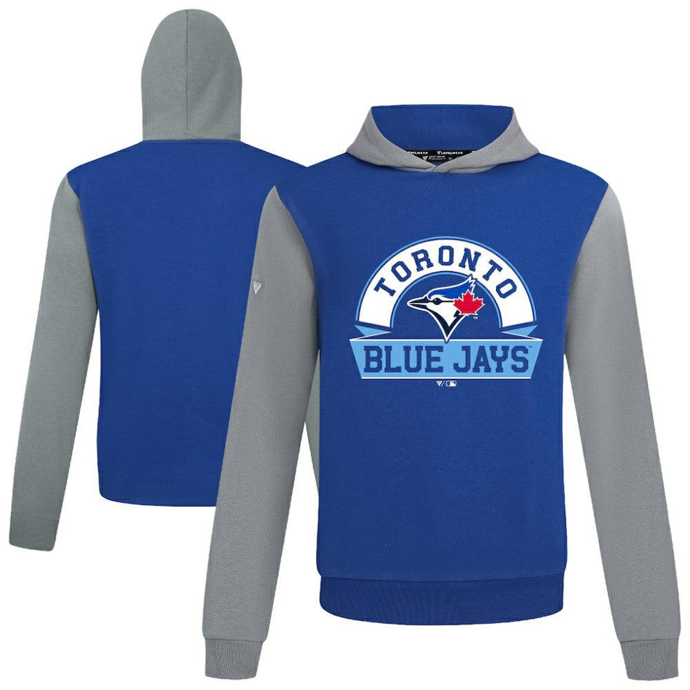 Toronto Blue Jays Levelwear Throwback Ultimate Banner Arch Hoodie - MLB