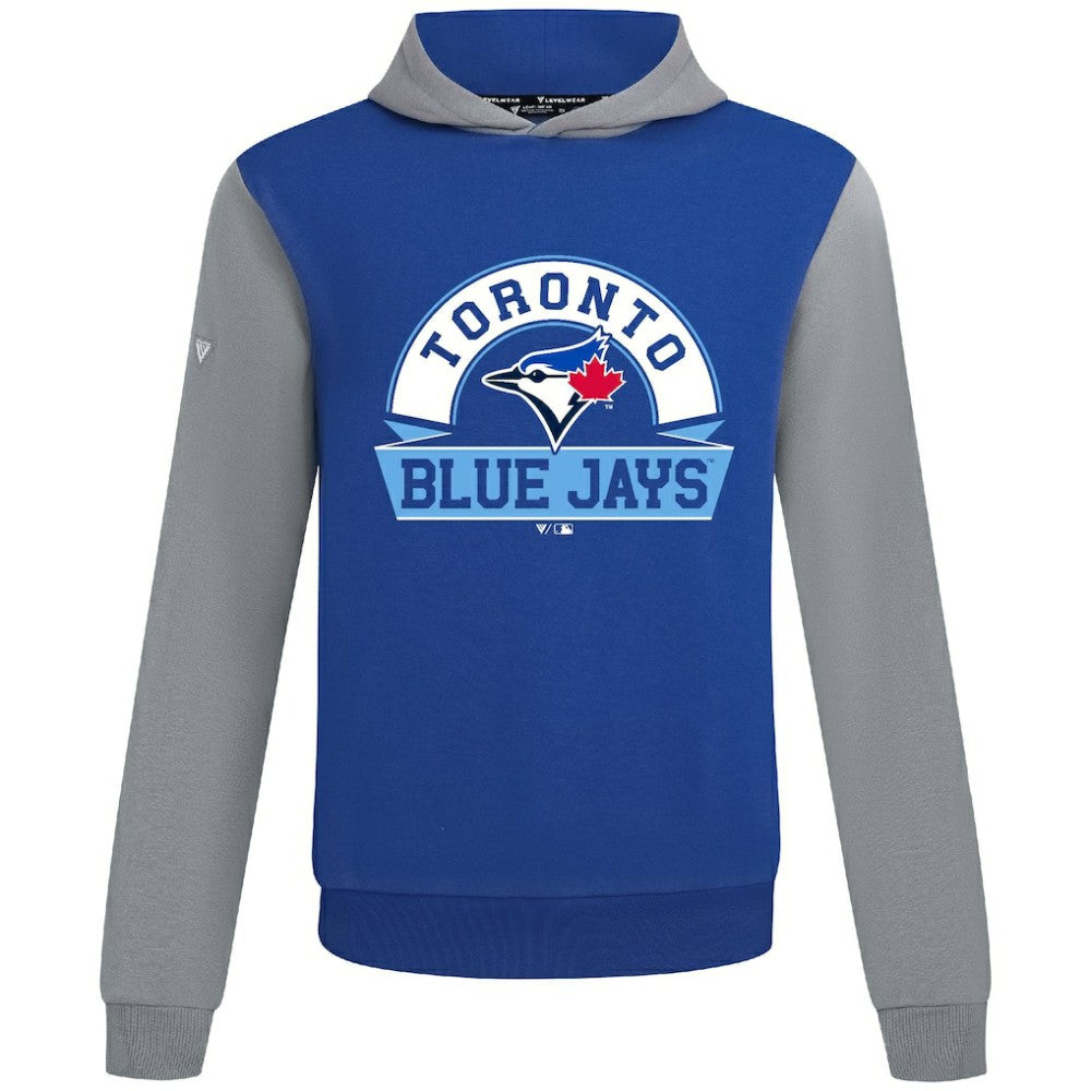 Toronto Blue Jays Levelwear Throwback Ultimate Banner Arch Hoodie - MLB