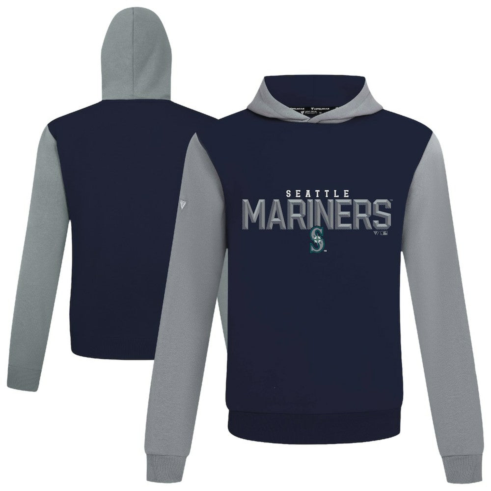 Seattle Mariners Levelwear Throwback Carve Ultimate Hoodie - MLB