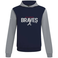 Atlanta Braves Levelwear Throwback Carve Ultimate Hoodie - MLB